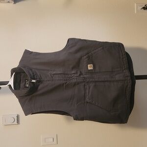 Carhartt sherpa lined vest loose fit